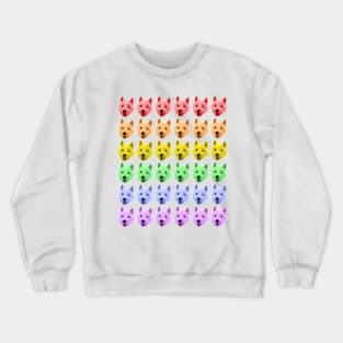 Westie Pride LGBTQ Gay Rainbow Flag Dog Lovers Crewneck Sweatshirt